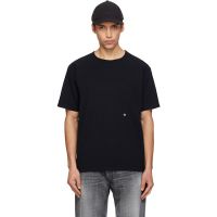 Nanamica Black COOLMAX Jersey Pocket T-shirt 261467M213000
