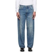 Sunflower Blue Wide Twist Jeans 261468M186006