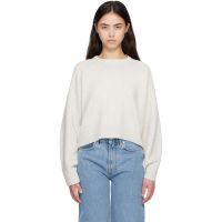 Loulou de Saison Gray BRUZZI LDS Cropped Sweater 261473F096010