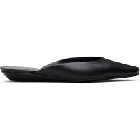 Loulou de Saison Black Diane Calf Leather Mule Flats 261473F121001