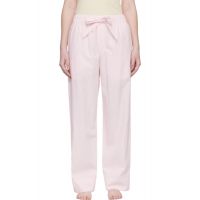 Tekla Pink Poplin Pyjama Pants 261482F079027