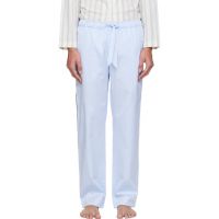 Tekla Blue Sateen Pyjama Pants 261482M218007