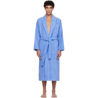 Tekla Blue Terry Classic Bathrobe 261482M219007