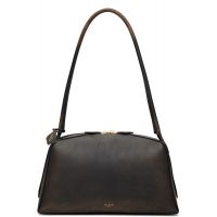 ALAIA Brown Le Bouledogue Bag 261483F046007