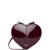 ALAIA Burgundy Le Coeur Small Bag 261483F048004