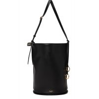ALAIA Black Hip Small Bucket Bag 261483F048007