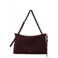 ALAIA Burgundy Le Click Pocket 35 Bag 261483F048015
