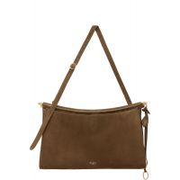 ALAIA Khaki Le Click Pocket 35 Bag 261483F048016
