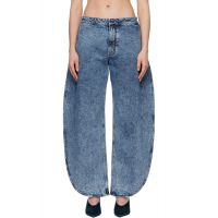ALAIA Blue Petal Jeans 261483F069002