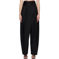 ALAIA Black Tux Round Wool Trousers 261483F087005