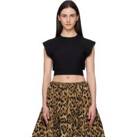 ALAIA Black Belted Blouse 261483F107002