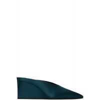 ALAIA Blue Cube Mule Heels 261483F122010