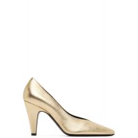 ALAIA Gold Cone Heels 261483F122018