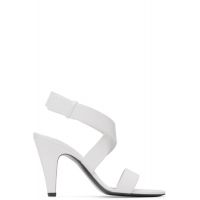 ALAIA White Cone Heeled Sandals 261483F125009