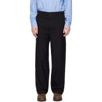 Visvim Black Ex Wide Chino Trousers 261487M191012