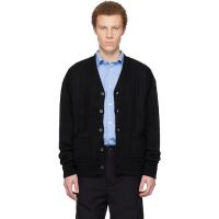 Visvim Black Knit Cardigan 261487M200001