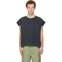Visvim Black Mondo S/L DMGD Sweatshirt 261487M204007