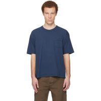 Visvim Blue Jumbo S/S DMGD T-shirt 261487M213012
