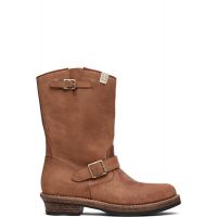 Visvim Brown T.W.O. Folk Boots 261487M223000