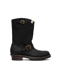 Visvim Black T.W.O. Folk Boots 261487M223001