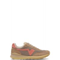 Visvim Taupe & Pink FKT Runner Sneakers 261487M237010