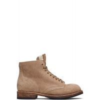 Visvim Beige Brigadier Mid-Folk Boots 261487M255004