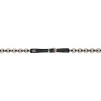 Toga Pulla Black Ring Metal Narrow Belt 261492F001000