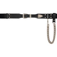 Toga Pulla Black Nylon Buckle Belt 261492F001006