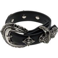 Toga Pulla Motif Leather Bangle Bracelet 261492F020007