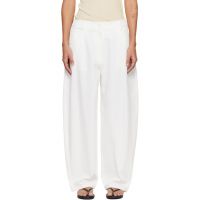 LE17SEPTEMBRE White Oblong Trousers 261495F087001