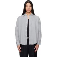 Mfpen Gray Executive Shirt 261505M192008