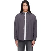 Mfpen Gray Essay Shirt 261505M192018