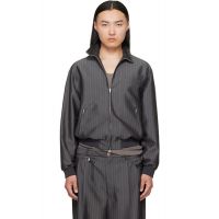 Magliano Gray Coach Tracksuit Jacket 261516M180009