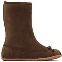 ABRA Brown Tall Baby Boots 261526F114000
