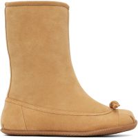 ABRA Beige Tall Baby Boots 261526F114001