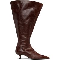 ABRA Brown Flare Boots 261526F114002