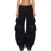 The Attico Black Fern Jeans 261528F069005