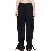 The Attico Black Long Trousers 261528F087000