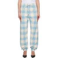 The Attico Blue Long Trousers 261528F087005