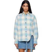 The Attico Blue Eliza Shirt 261528F109001