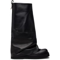 The Attico Black Robin Combat Boots 261528F114003