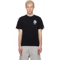 AAPE by A Bathing Ape Black Logo T-shirt 261547M213019