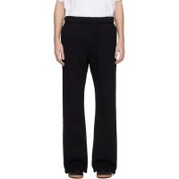 Les Tien Black Heavyweight Bell Bottom Sweatpants 261548M190005