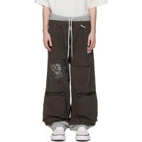 Maison MIHARA YASUHIRO Brown Sweat Pants Combined Flight Cargo 261551M188002