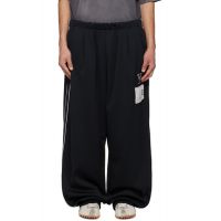 Maison MIHARA YASUHIRO Black Amateur Sewn Like Track Pants 261551M190000