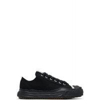 Maison MIHARA YASUHIRO Black Hank OG Sole Canvas Low-Top Sneakers 261551M237002