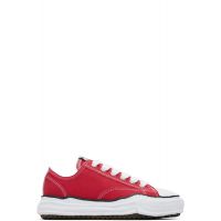 Maison MIHARA YASUHIRO Red Peterson OG Sole Canvas Low-Top Sneakers 261551M237004