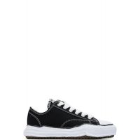 Maison MIHARA YASUHIRO Black Peterson OG Sole Canvas Low-Top Sneakers 261551M237006