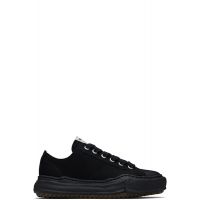 Maison MIHARA YASUHIRO Black Peterson OG Sole Canvas Low-Top Sneakers 261551M237007