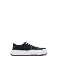 Maison MIHARA YASUHIRO Black Eric OG Sole Canvas Low-Top Sneakers 261551M237016